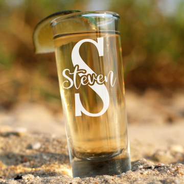Magical Monogram | Personalized 2oz Tall Shot Glass